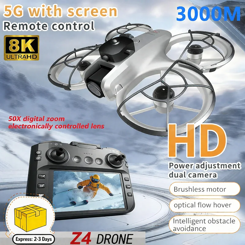 Kids Outdoor Play Area - Novo Drone MINI Z4 4K Profissional