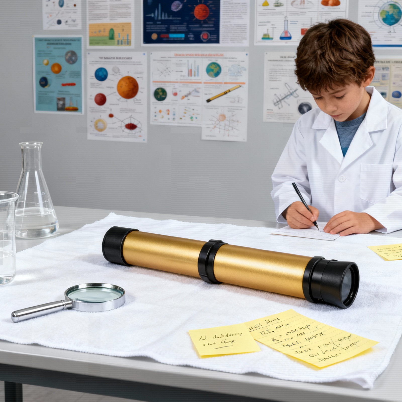 Kids Outdoor Youtube - Telescópio Retrátil de Tubo Único para