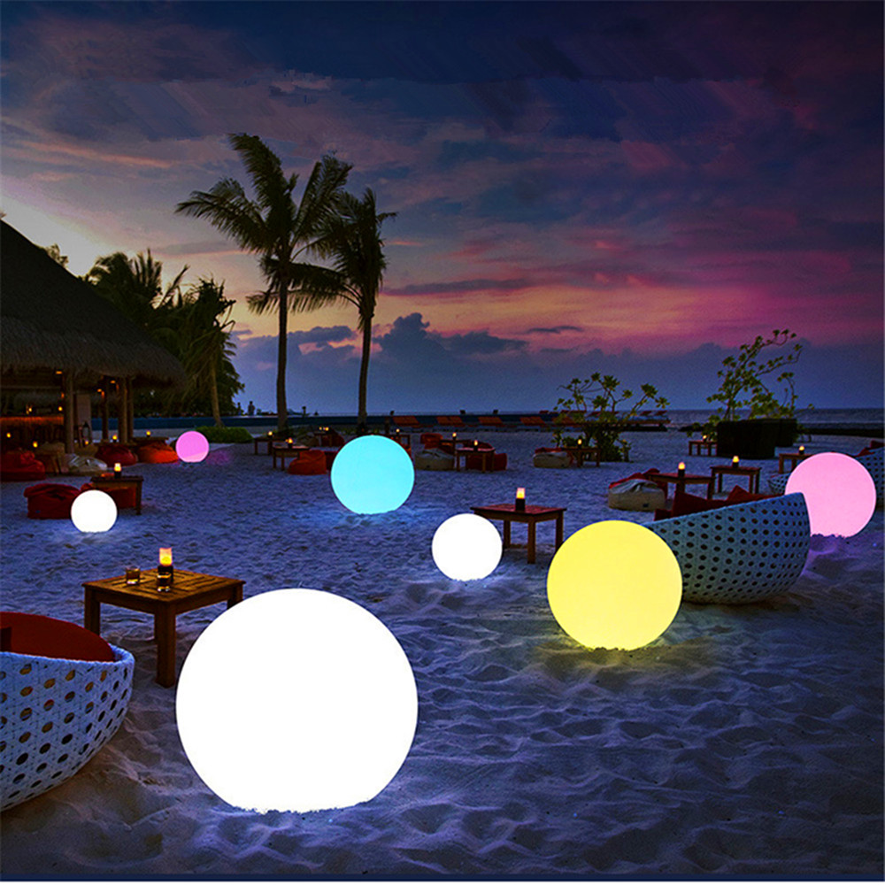 Kids Outdoor Lights - Luz de bola brilhante led recarregável