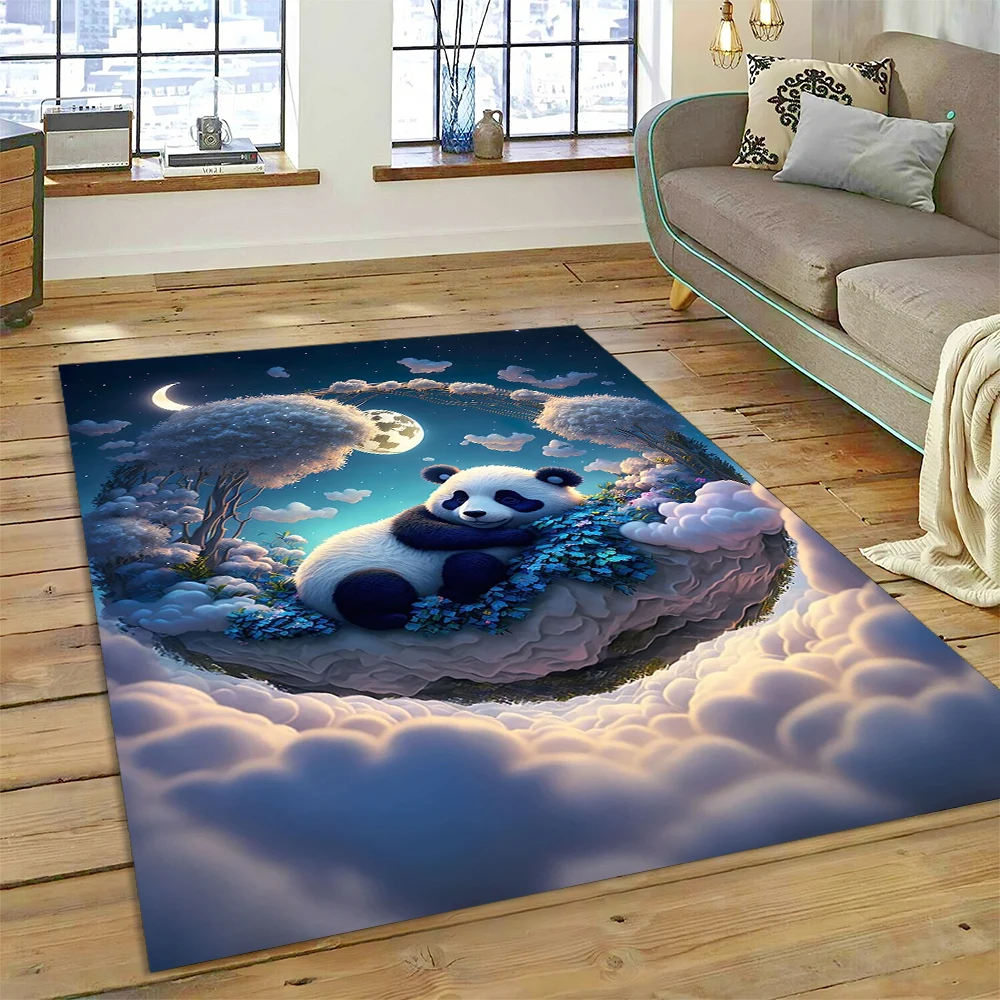 Kids Outdoor Play Area - Tapete de Desenho Animado Fofo de