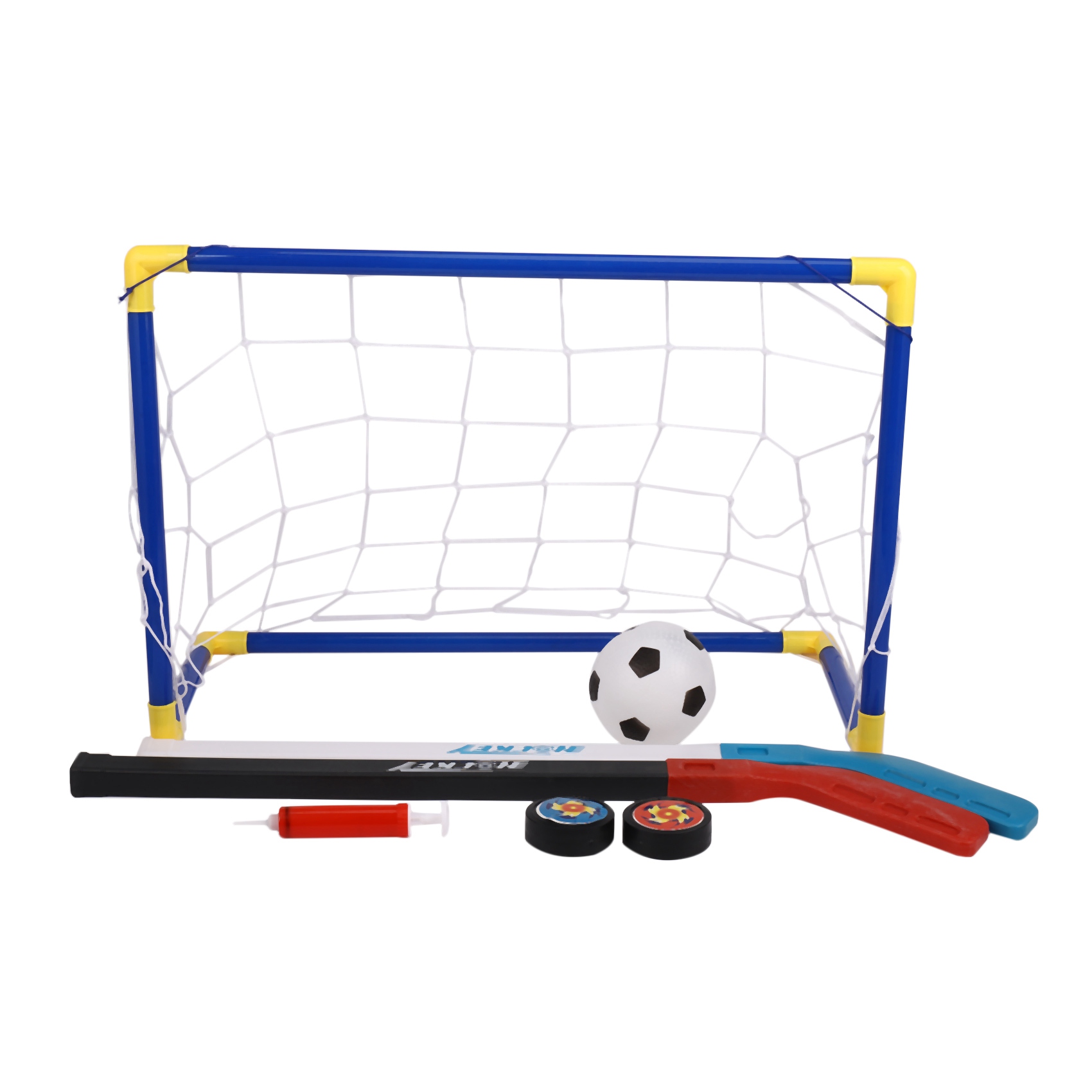 Kids Outdoor Hockey Set - WOTT-2 Conjunto de Futebol e Hóquei
