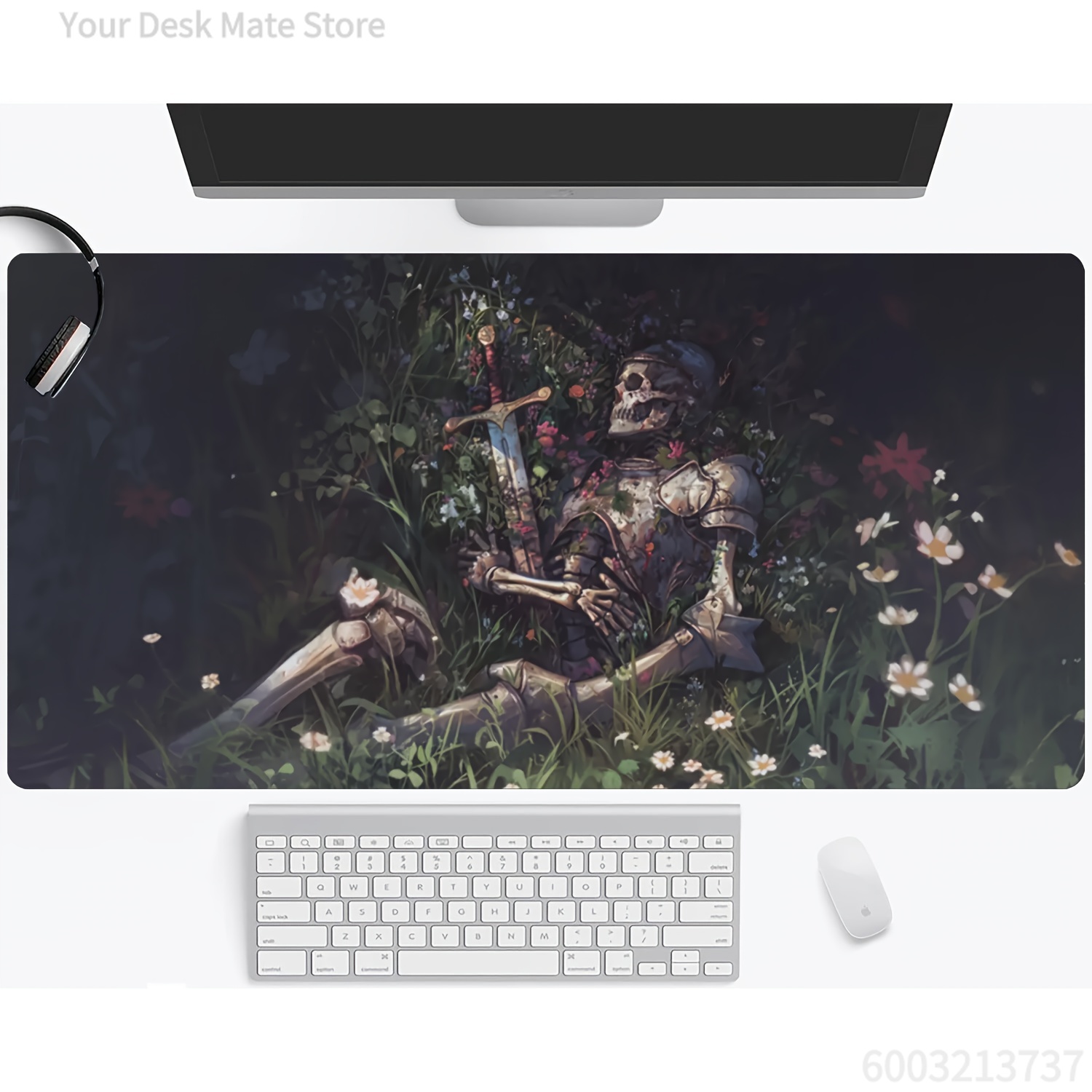 Bubble Sword Wand - Mouse Pad Grande de Borracha Antiderrapante