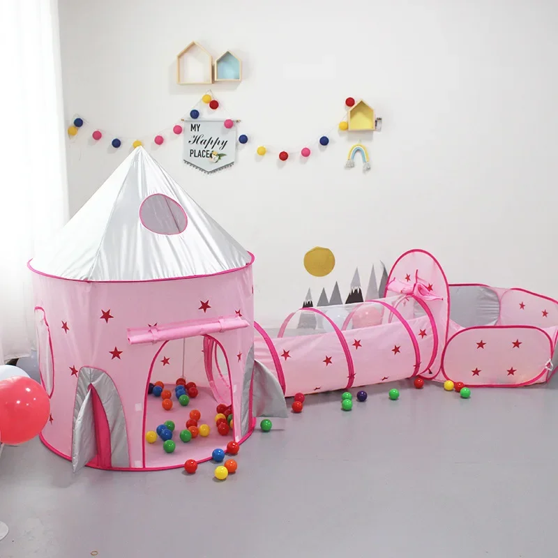 Kids Outdoor Yurt - 3 em 1 cápsula espacial portátil