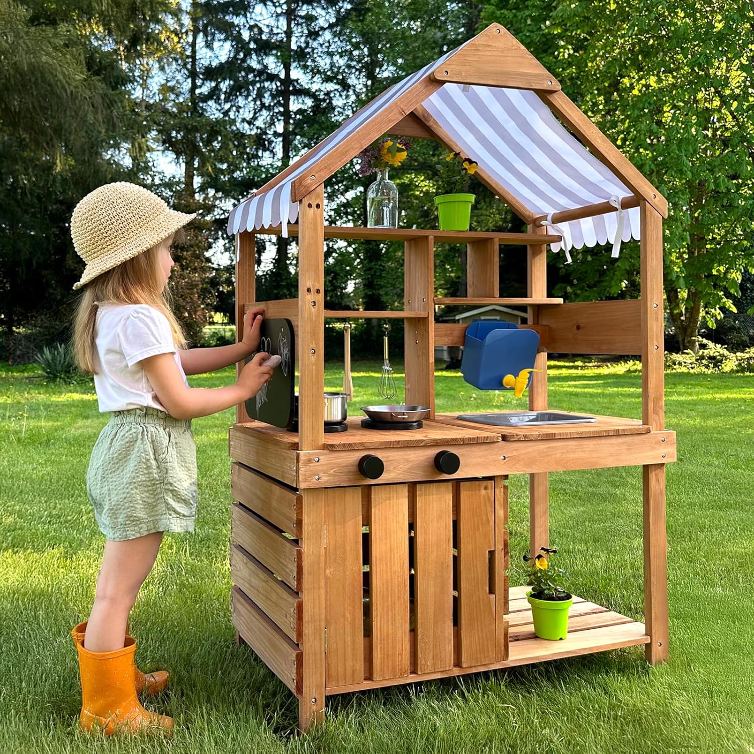 Kids Outdoor Mud Kitchen - # Cozinha de Lama para Brincar