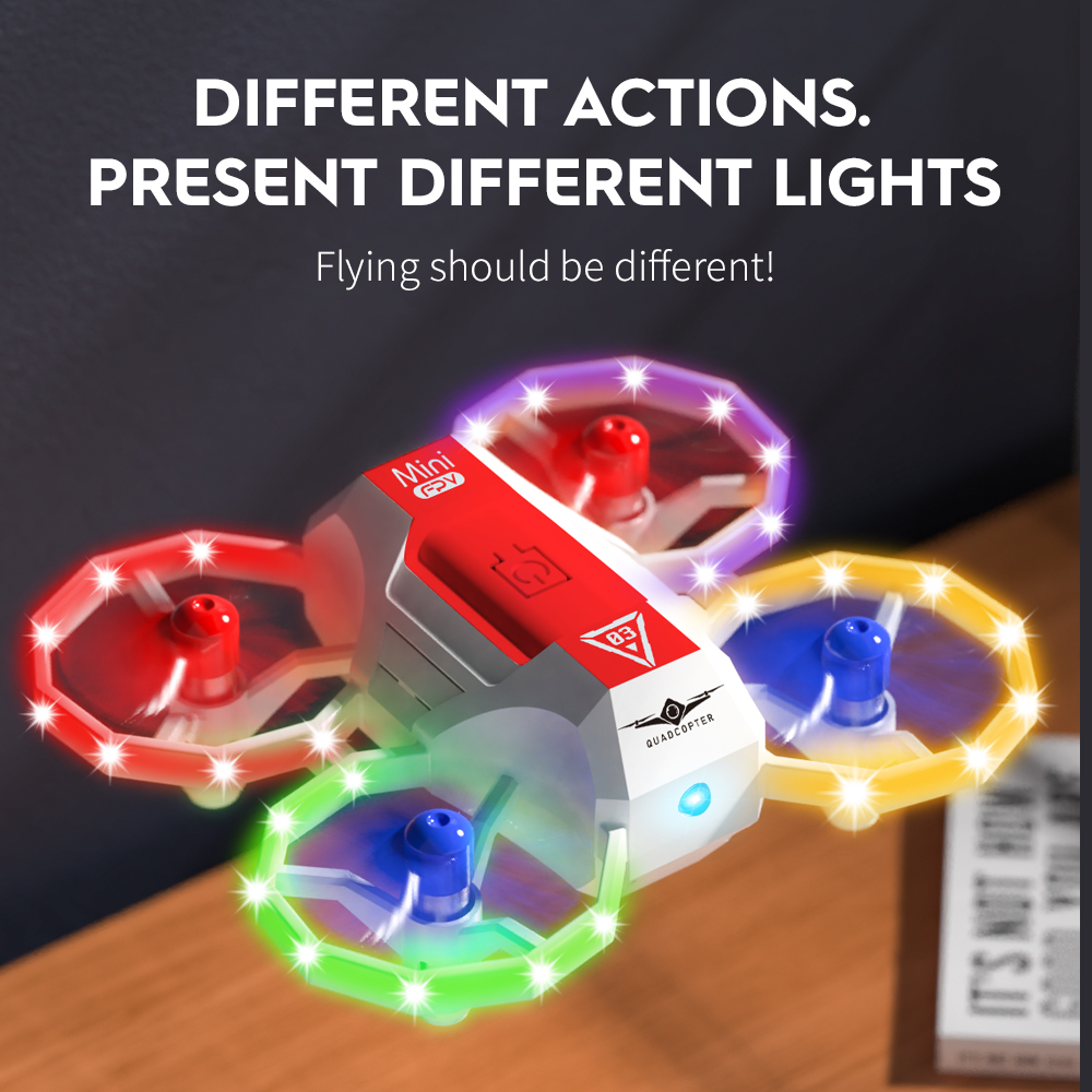 Kids Outdoor Lights - Kf601 novos mini drones com música