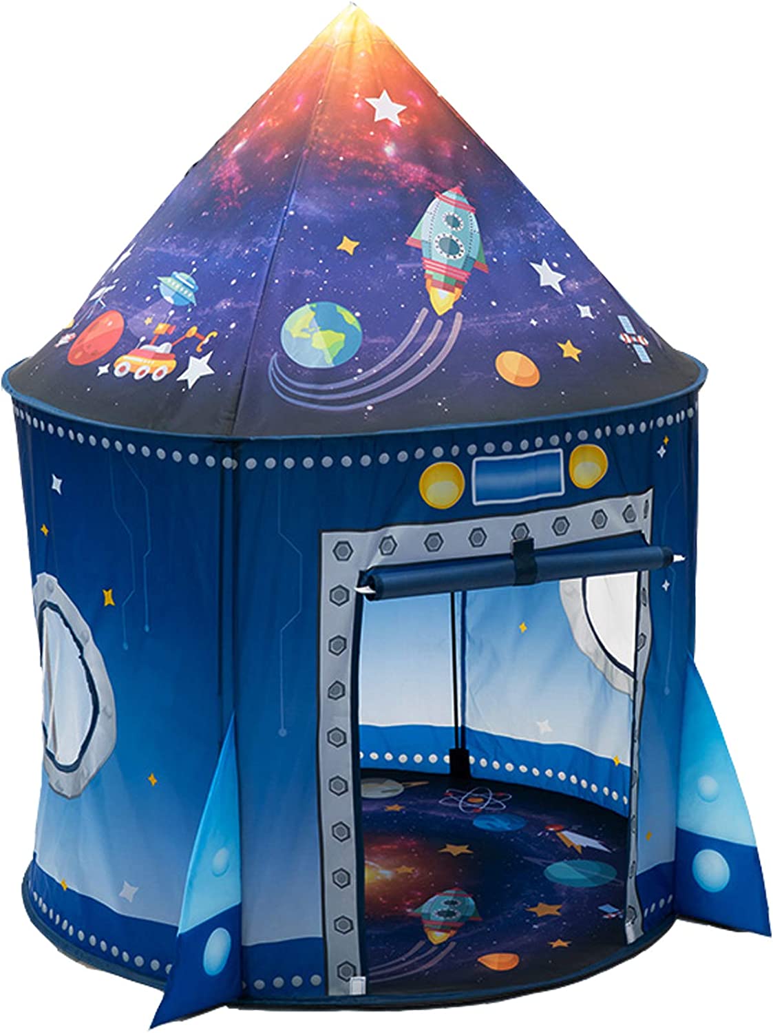 Kids Outdoor Grill - Barraca infantil de navio foguete, tenda