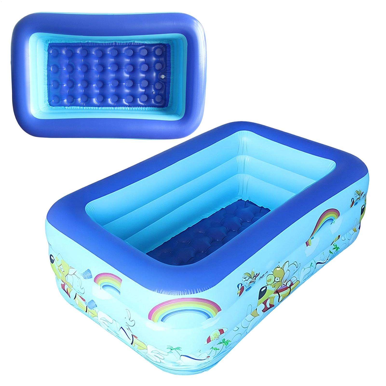 Kids Outdoor Frame - Piscina Inflável Grande para Família, Piscina