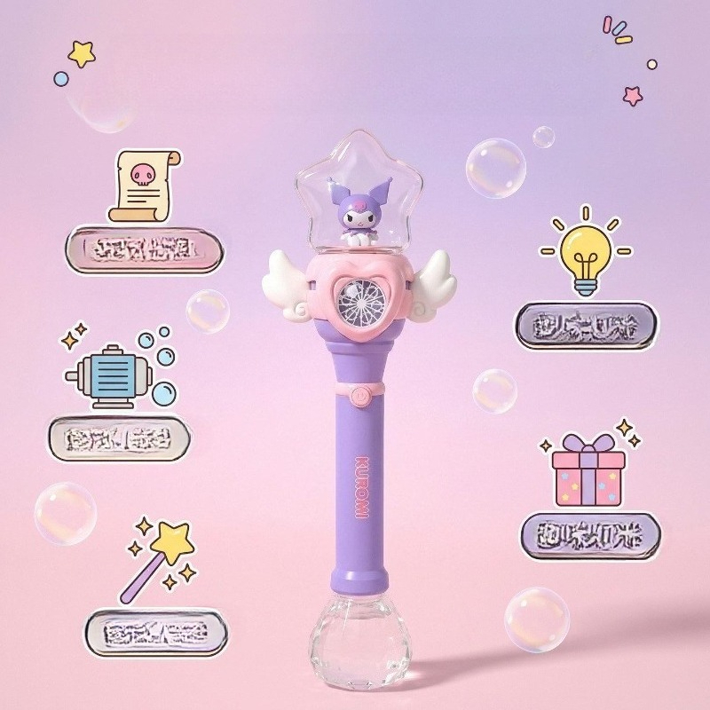 Nova Máquina de Bolhas Sanrio  - Bubble Sword Wand avaliação e preço