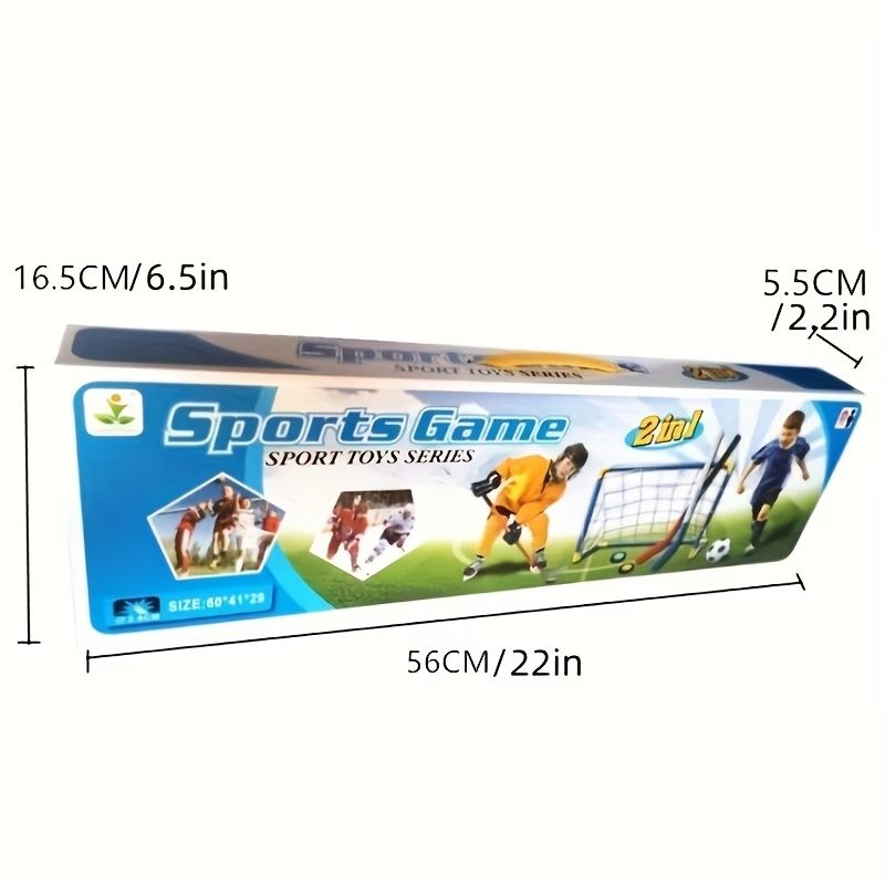 Conjunto de Gol de Hóquei e Fu - Kids Outdoor Hockey Set avaliação e preço