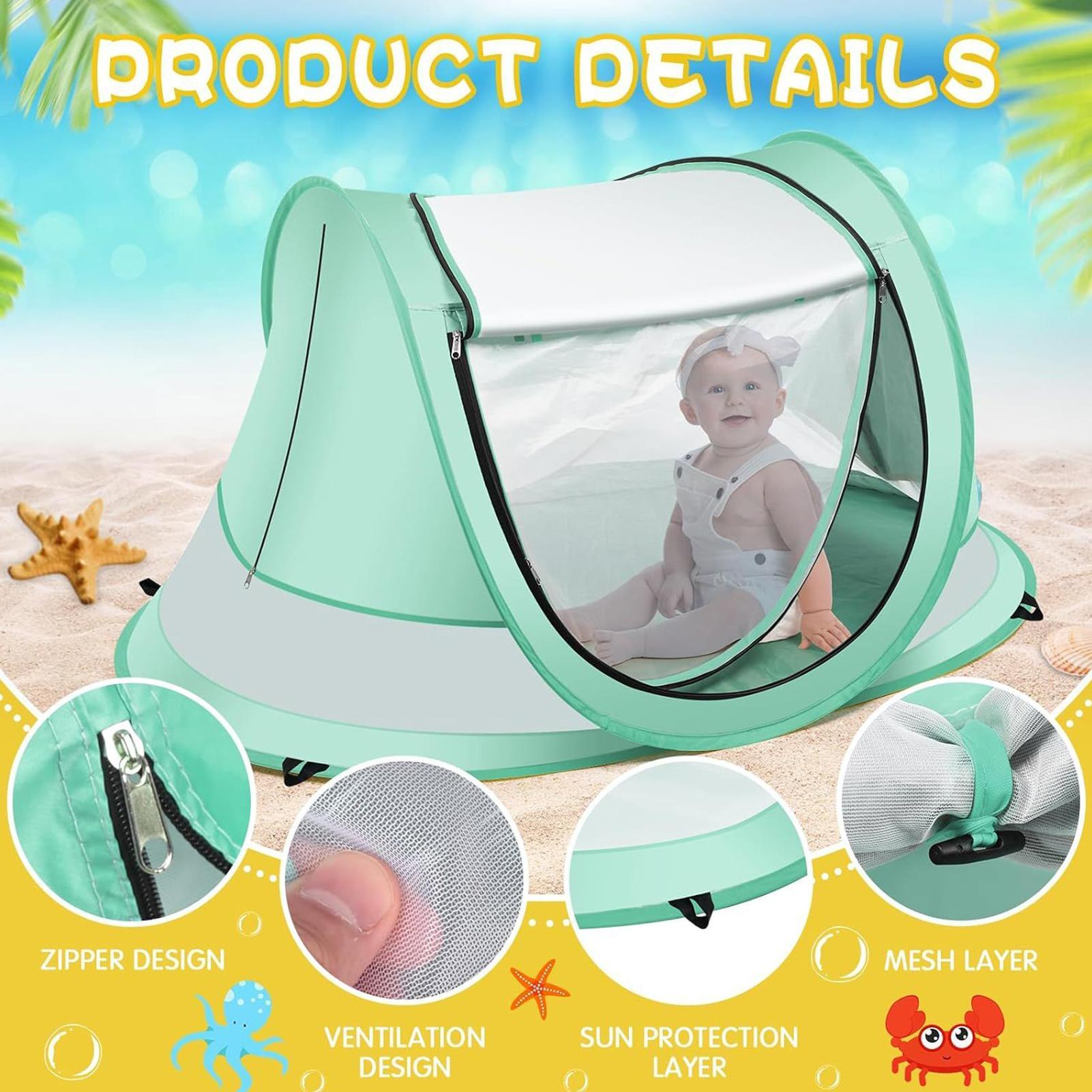 Tenda de praia infantil, prote - Kids Outdoor Grill avaliação e preço