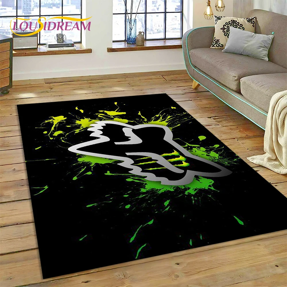 Tapete 3D F-FOX Logo Racing pa - Kids Outdoor Play Area avaliação e preço