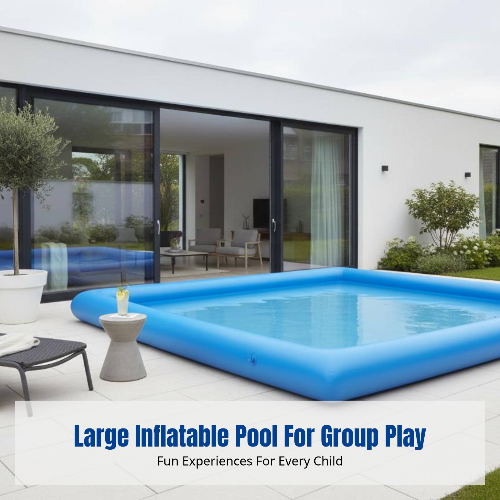 Piscina Inflável Reforçada, Ce - Kids Outdoor Play Area avaliação e preço