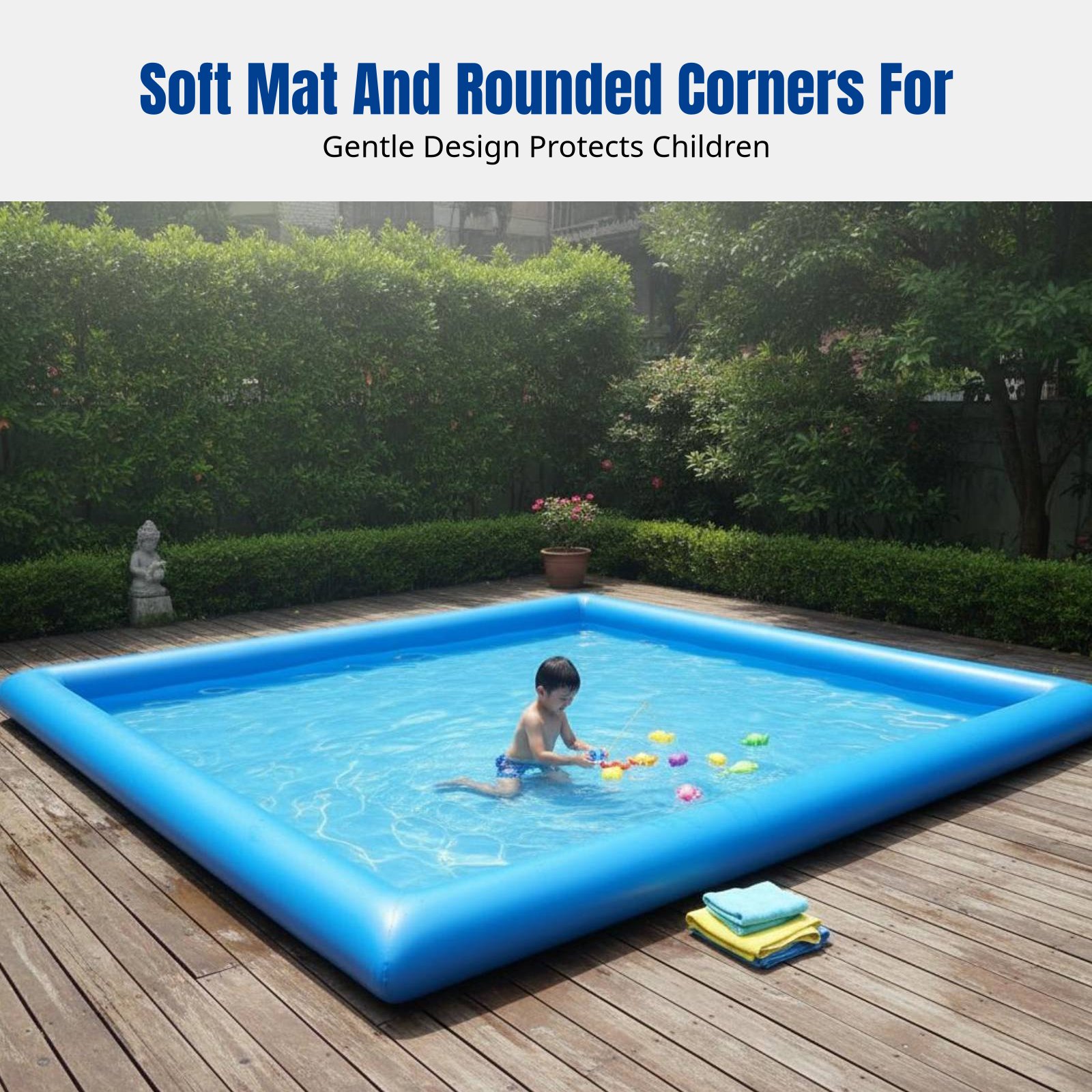 Piscina Inflável Reforçada, Ce - Kids Outdoor Play Area avaliação e preço