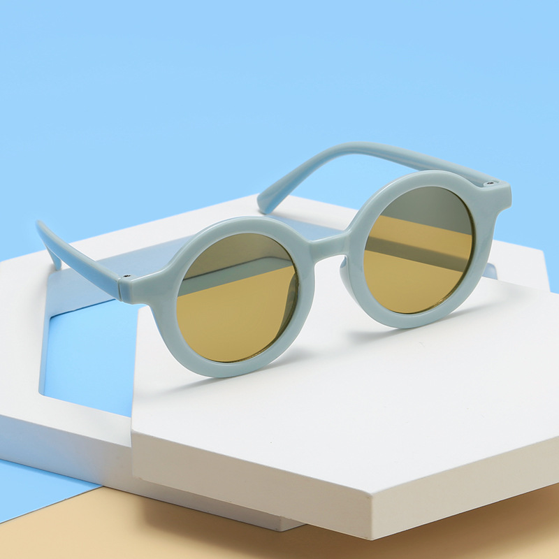 Novos Óculos de Sol Redondos C - Kids Outdoor Frame avaliação e preço