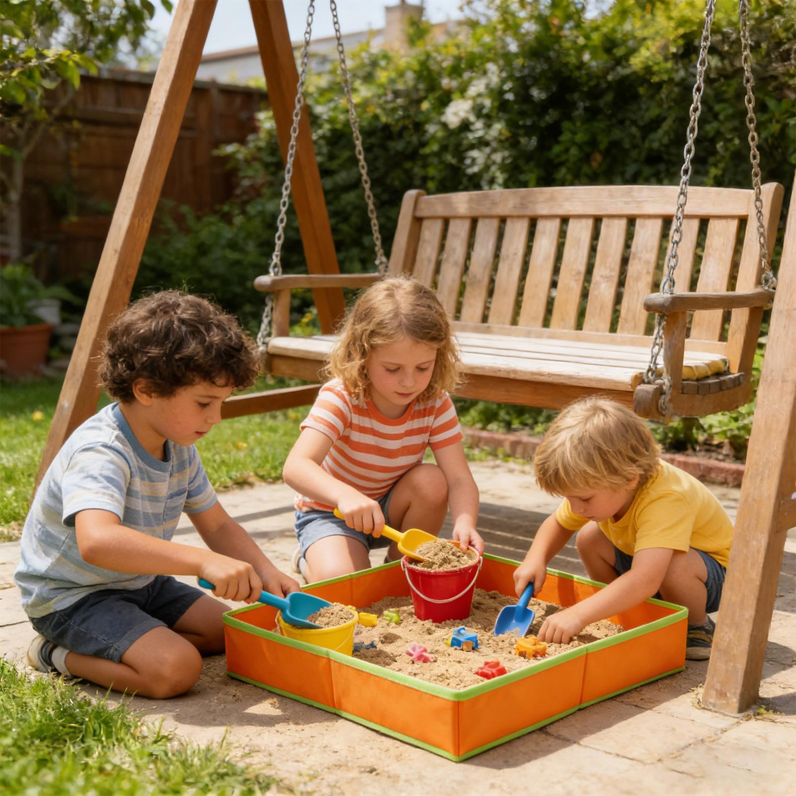 1PC Mesa de Areia para Criança - Kids Outdoor Mud Kitchen avaliação e preço