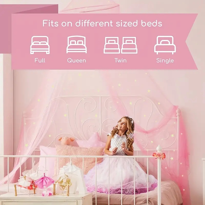 Girls 'Glowing Stars Bed Canop - Kids Outdoor Grill avaliação e preço