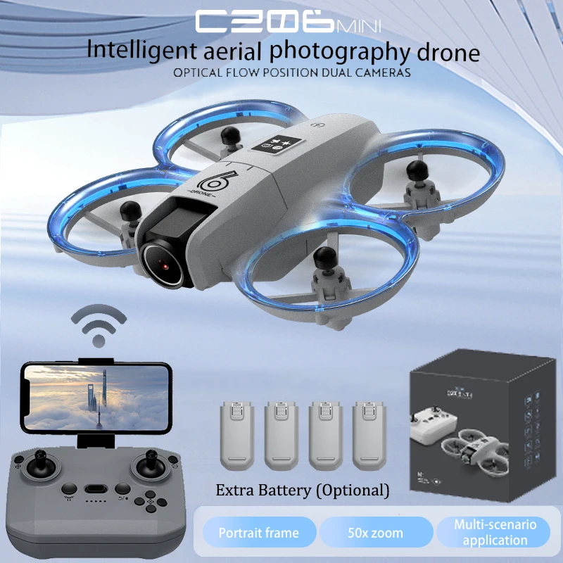 CZ06 Mini RC Quadcopter Drone  - Kids Outdoor Lights avaliação e preço