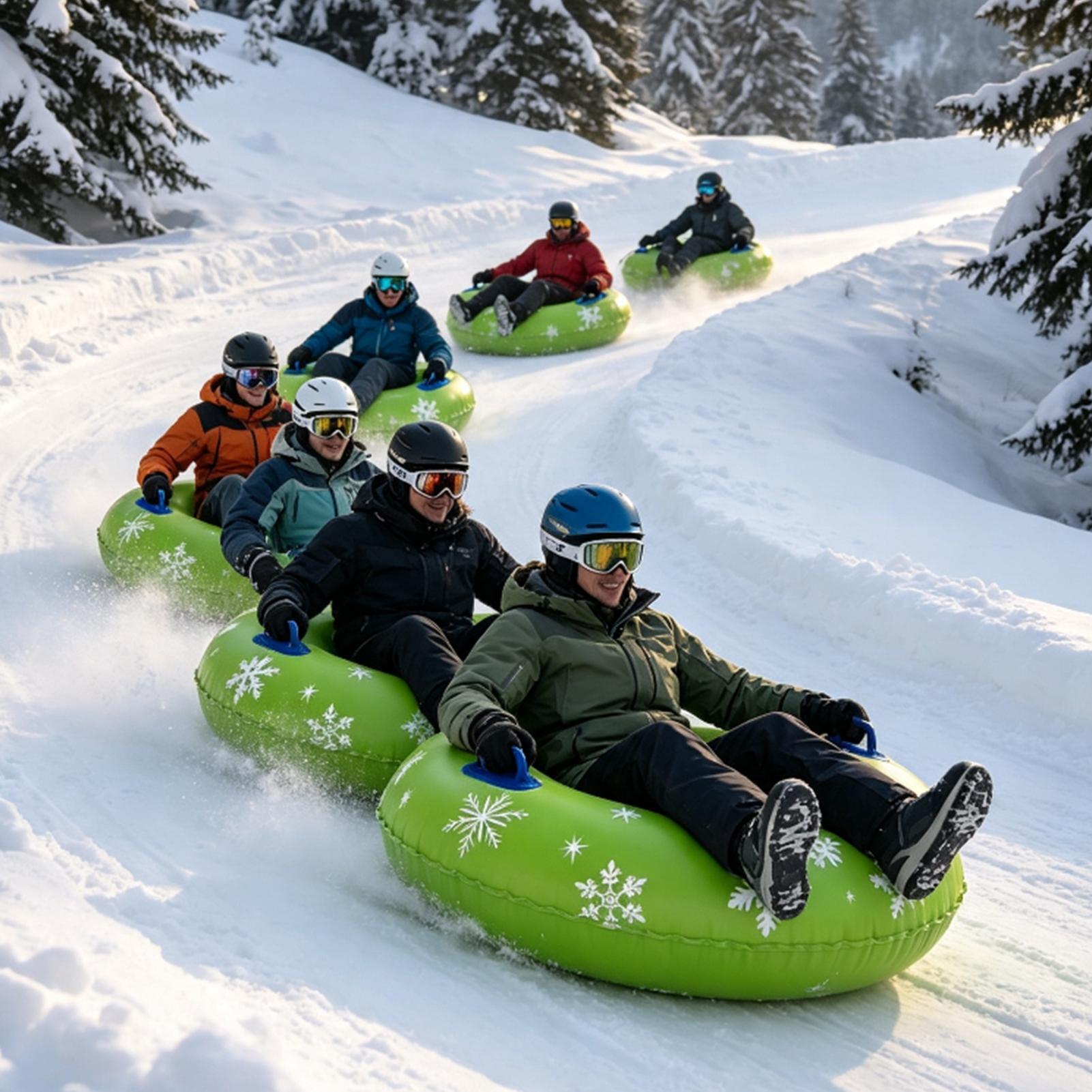 Tubos de Neve Infláveis para A - Kids Outdoor Youtube avaliação e preço