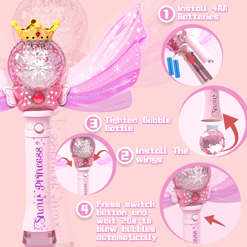 Varinha de Bolhas Elétrica com - Bubble Sword Wand avaliação e preço