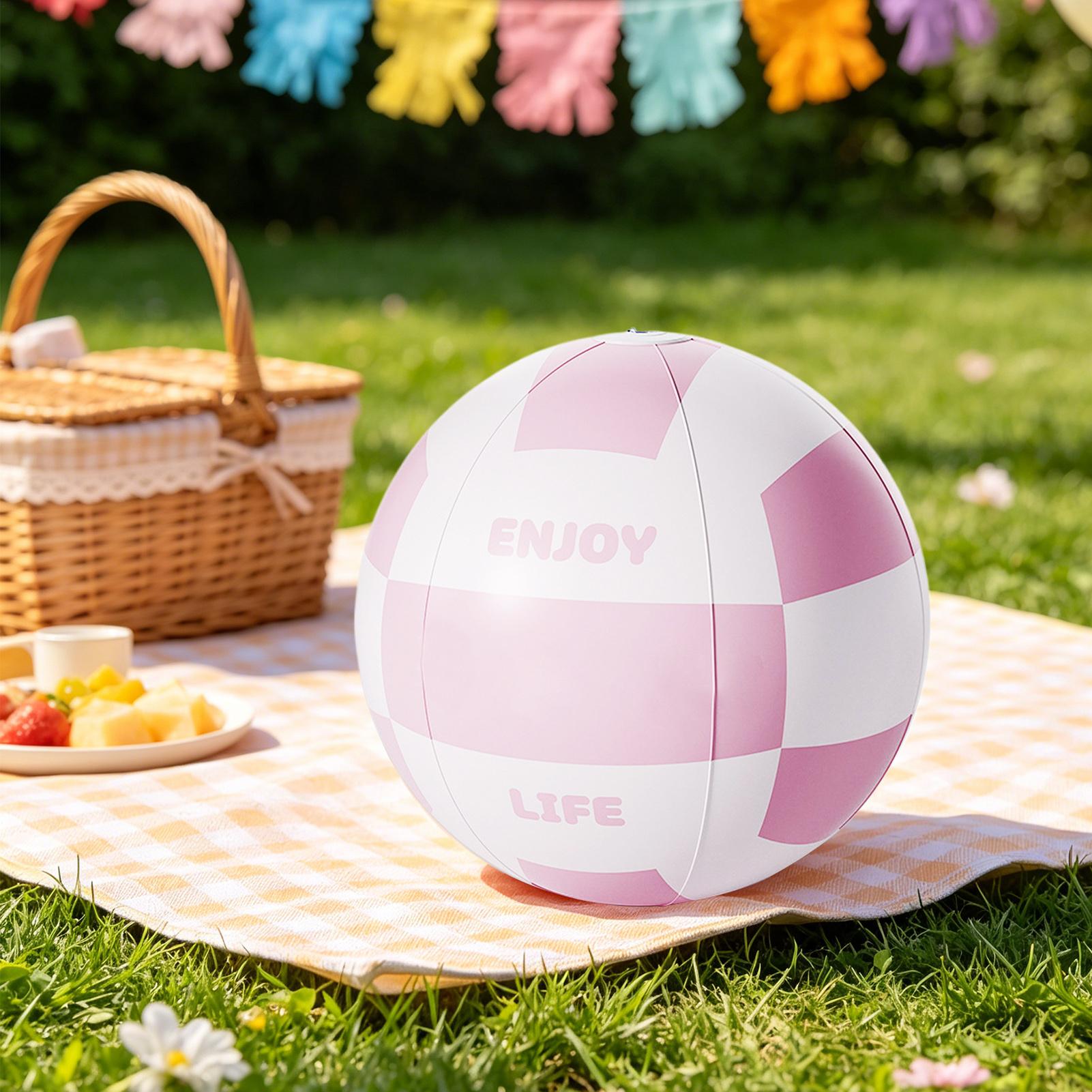 Bola de praia grande, 23,62 po - Kids Outdoor Ball avaliação e preço
