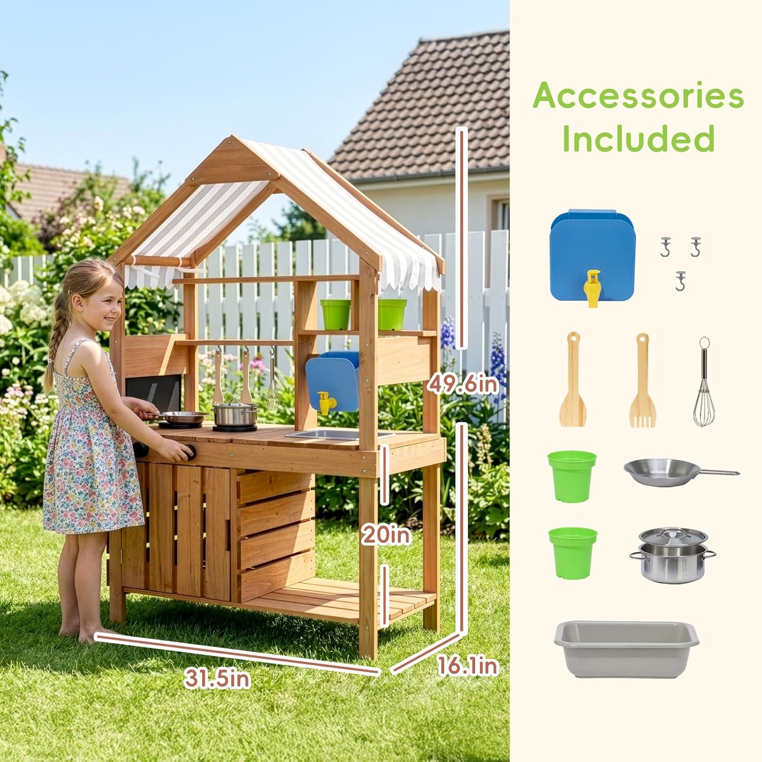 # Cozinha de Lama para Brincar - Kids Outdoor Mud Kitchen avaliação e preço