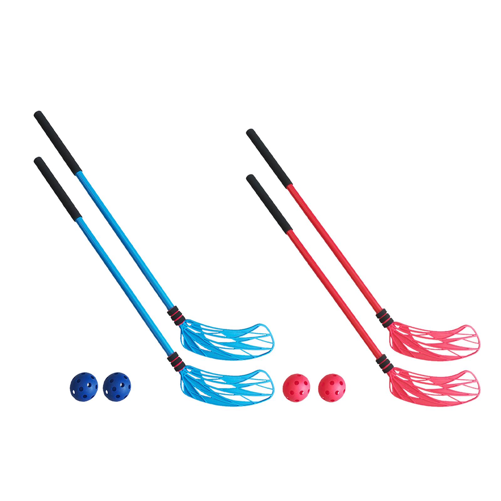 Conjunto de 2 Bastões de Hóque - Kids Outdoor Hockey Set avaliação e preço