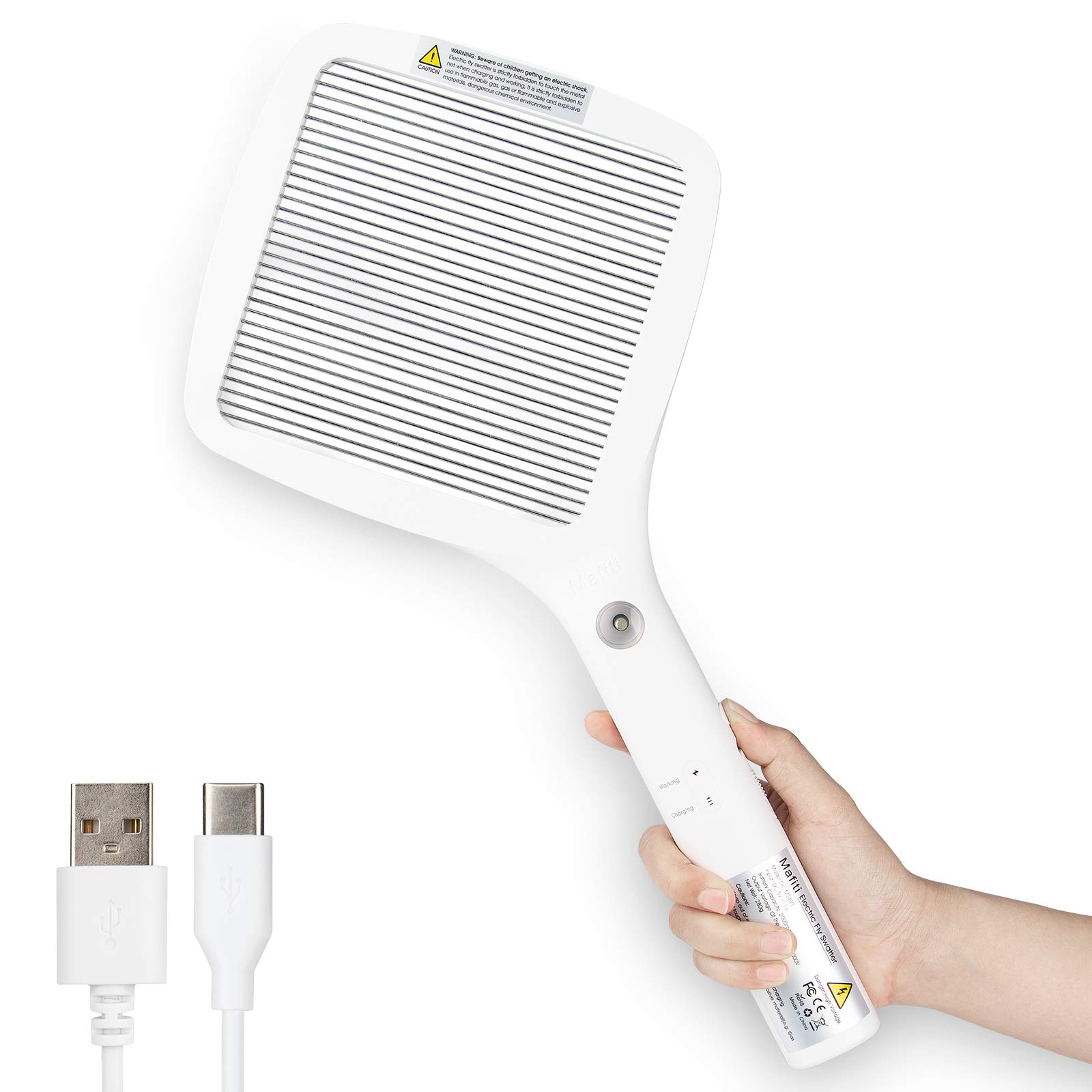 Mafiti swatter poderoso usb re - Bug Catching Kit avaliação e preço